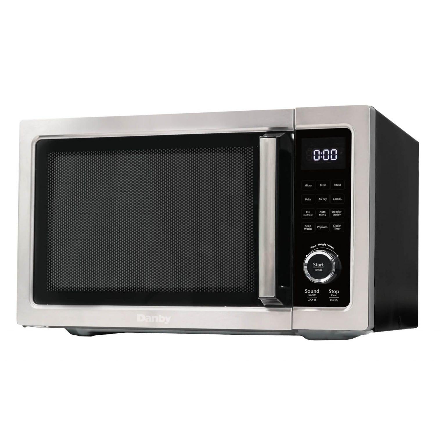 Danby 1.0 cu. ft. Countertop Microwave Oven with Air Fry DDMW1060BSS-6