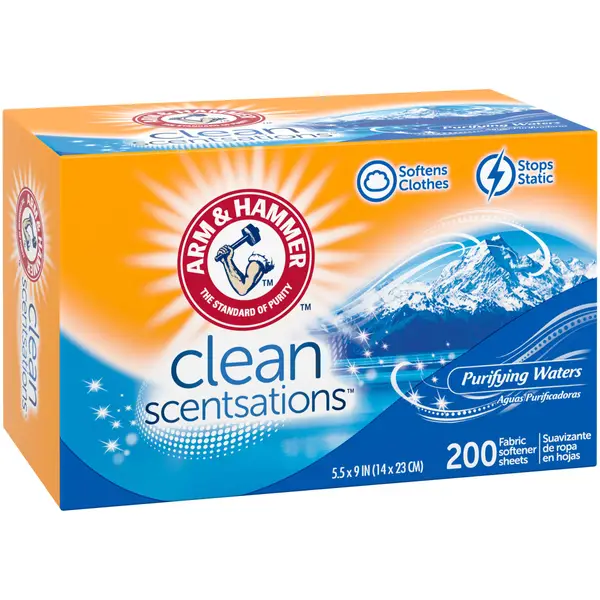 Arm and Hammer 200-Count Fabric Softener Sheets