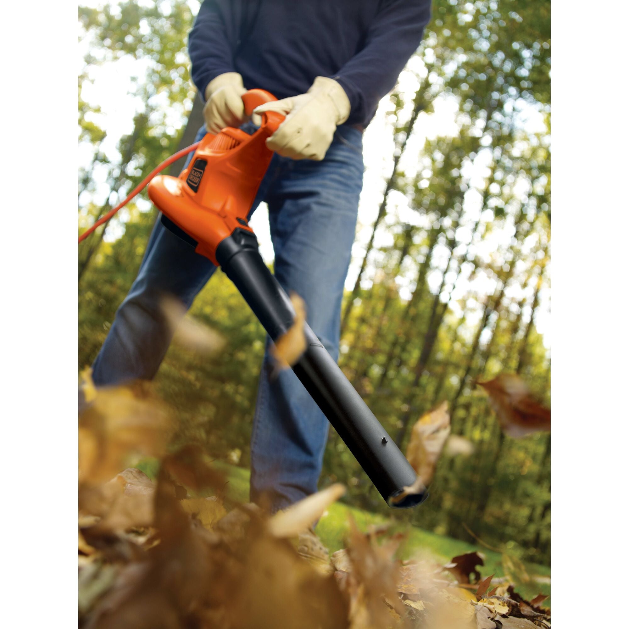 Leaf Blower & Leaf Vacuum, 3-in-1, 12-Amp, 250-MPH, 400-CFM