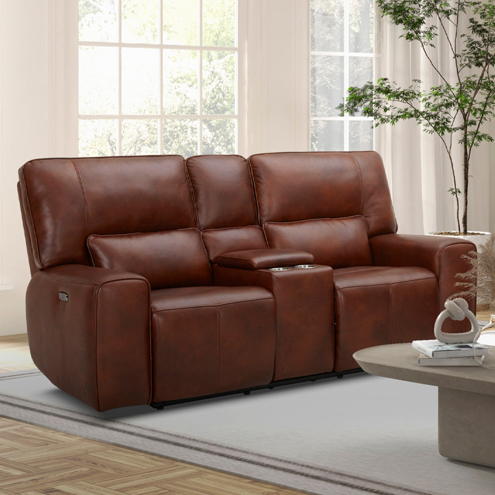 Chesapeake Zero Gravity Power Dual Reclining Loveseat with Console