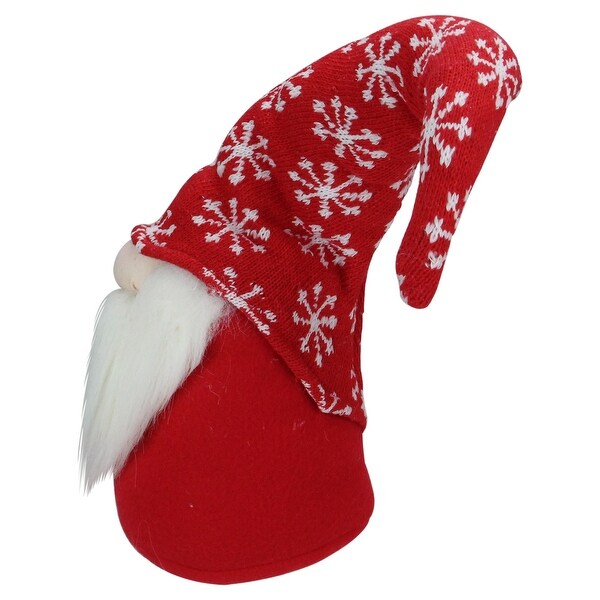 8 Big Nose Plush Red Santa Gnome Christmas Figure