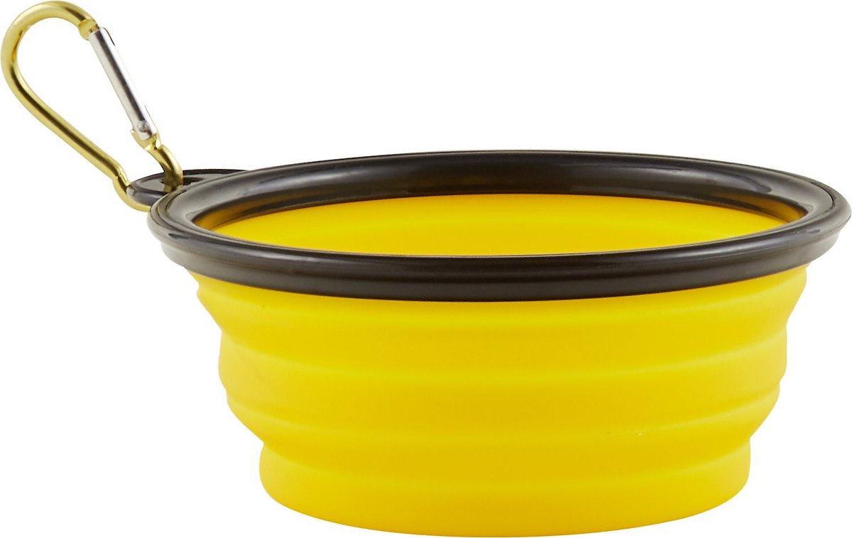 Mr. Peanut's Premium Collapsible Silicone Dog and Cat Bowls