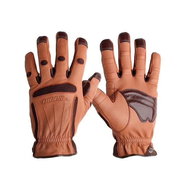 Bionic Glove  Mens Tough Pro Natural Fit Gardening - Brown& Large