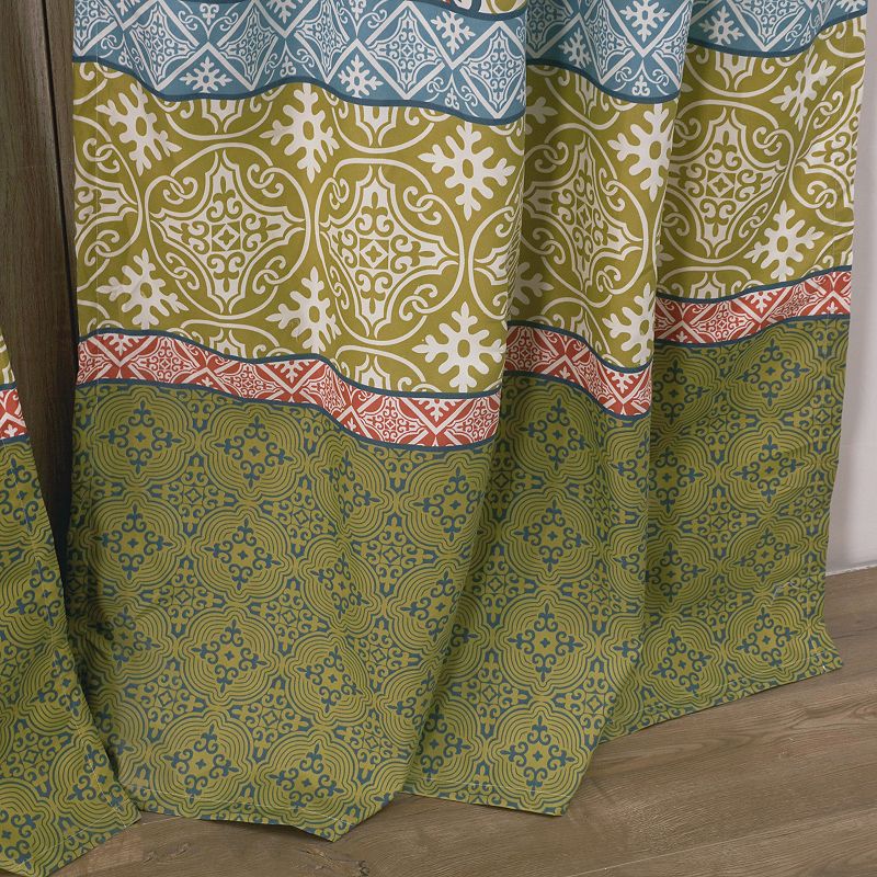 Greenland Home Fashions 2-pack Shangri-La Window Curtains