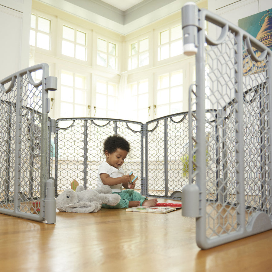 Versatile Play Space Adjustable Play Area, 8-Panel