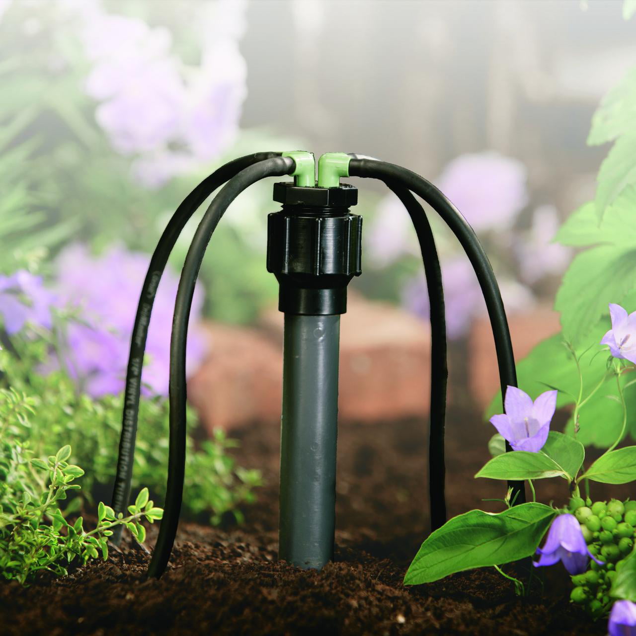 Orbit Irrigation 4-Port Full-Flow Drip Irrigation Manifold