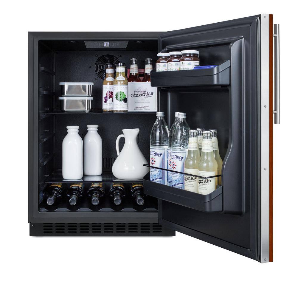 Summit Appliance 24 in. W 4.8 cu. ft. Mini Fridge in Panel-Ready Counter Depth AL54IF