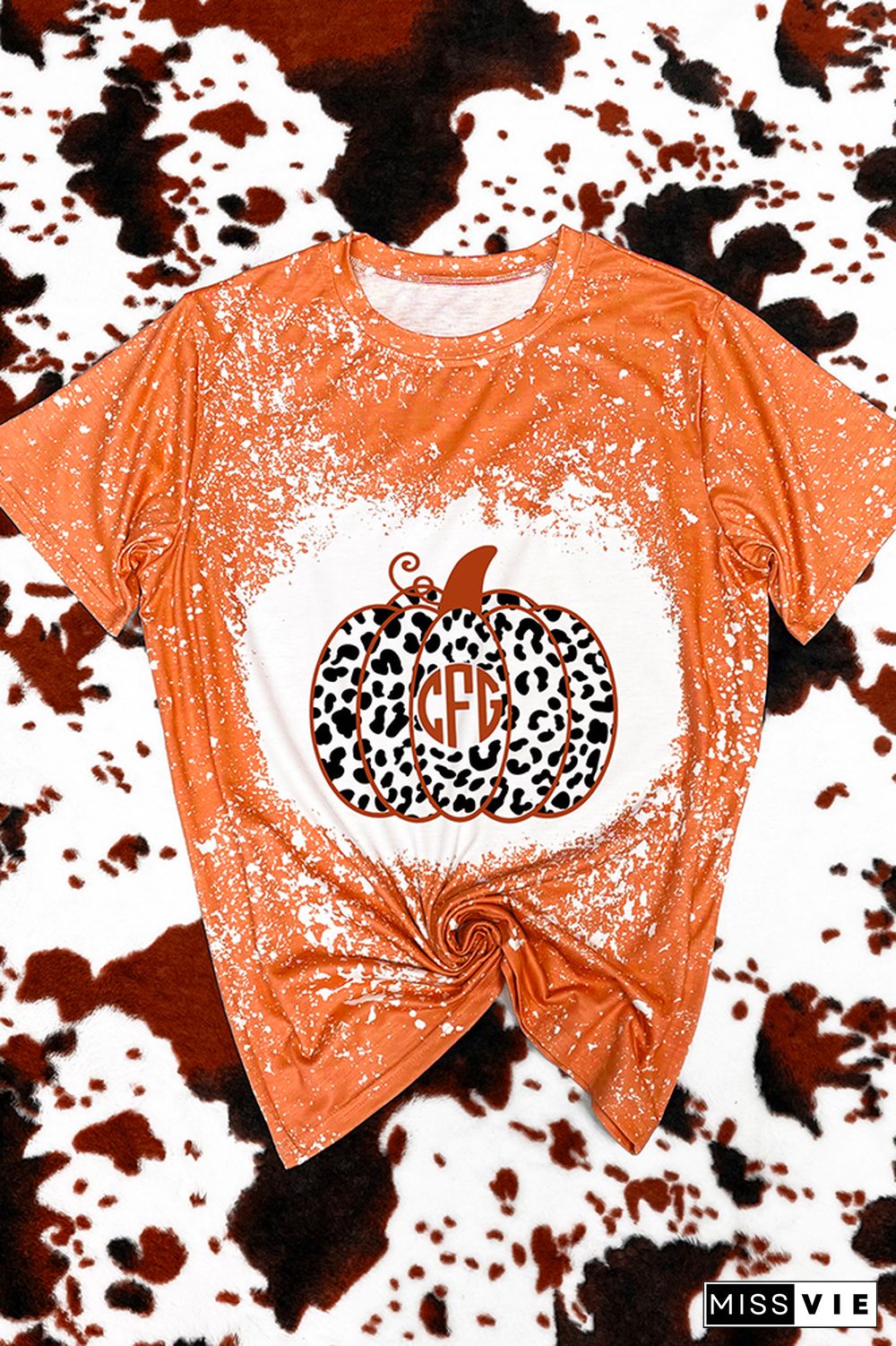 Fall Halloween Pumpkin Thanksgiving Graphic Tee Wholesale