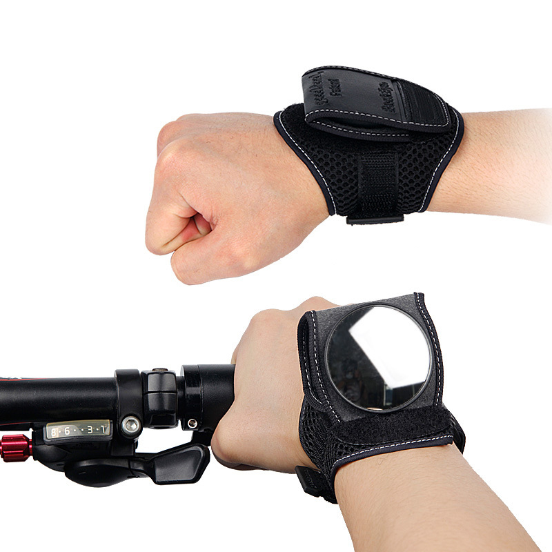 Adjustable Bicycle Bike Wrist Rear View Mirror Safety Cycling Wrist Rear View Mirror