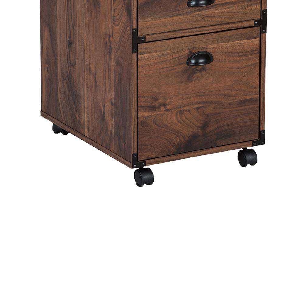 SAINT BIRCH Bombay Walnut 3-Drawer Lateral File Cabinet SBBX4300MFWN