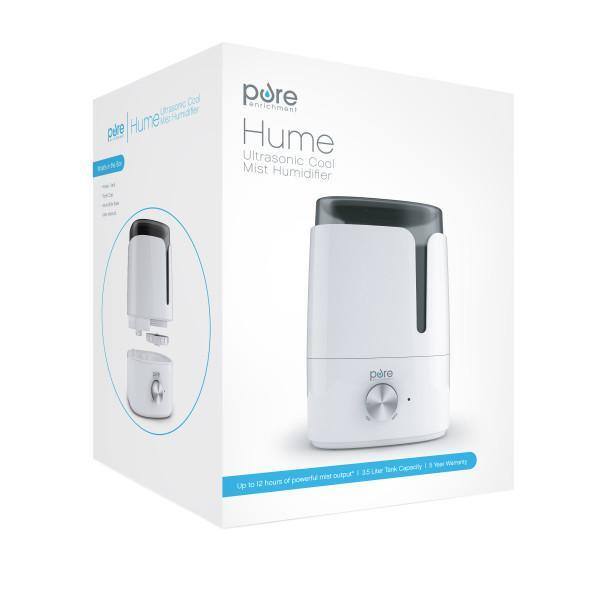 Pure Enrichment HUME Ultrasonic Cool Mist Humidifier PEHUME