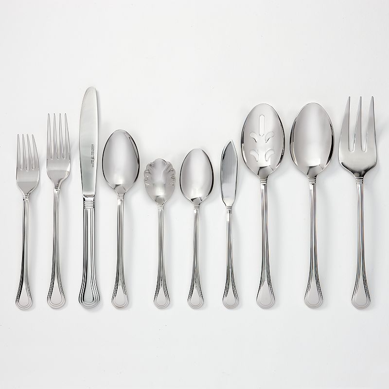 J.A. Henckels International Astley 18/10 Stainless Steel 65-pc. Flatware Set