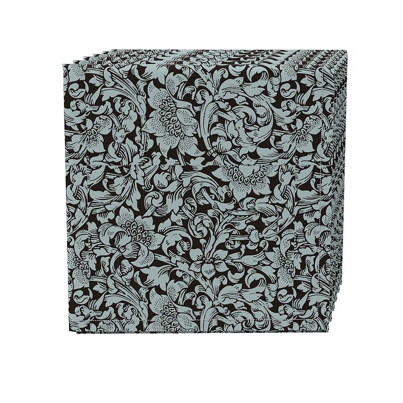 Napkin Set of 4， 100% Cotton， 20x20， Floral 153