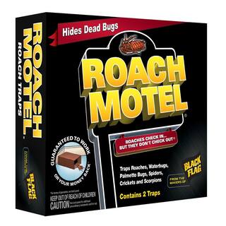 Black Flag Roach Motel Insect Glue Traps (2-Count) HG-11020-1