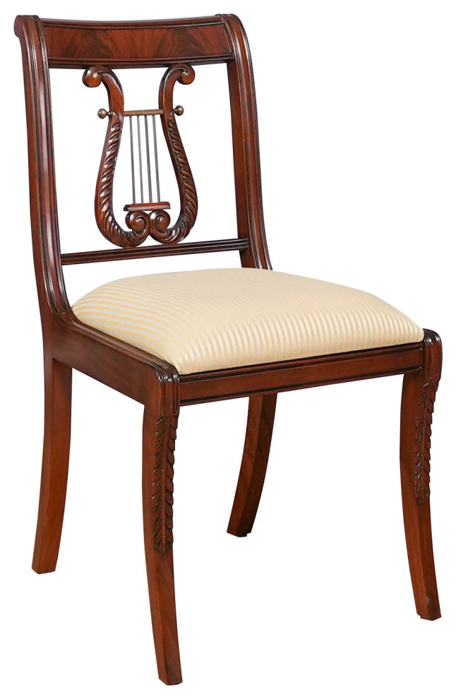 Lyre Side or Harp Back Side Chair   Traditional   Dining Chairs   by Niagara Furniture  Houzz