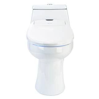 Brondell Swash 1400 Luxury Electric Bidet Seat for Elongated Toilet in White S1400-EW