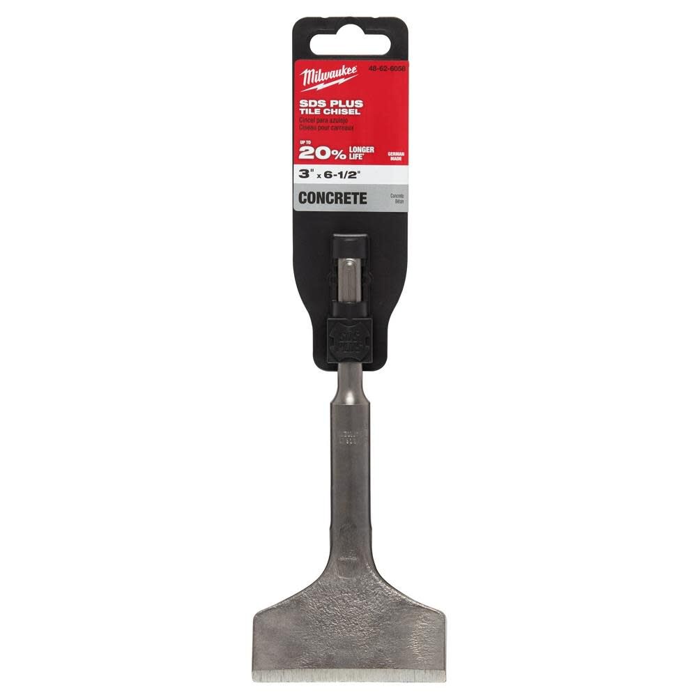 Milwaukee SDS-Plus 3 In. x 6 In. Tile Chisel 48-62-6058 from Milwaukee