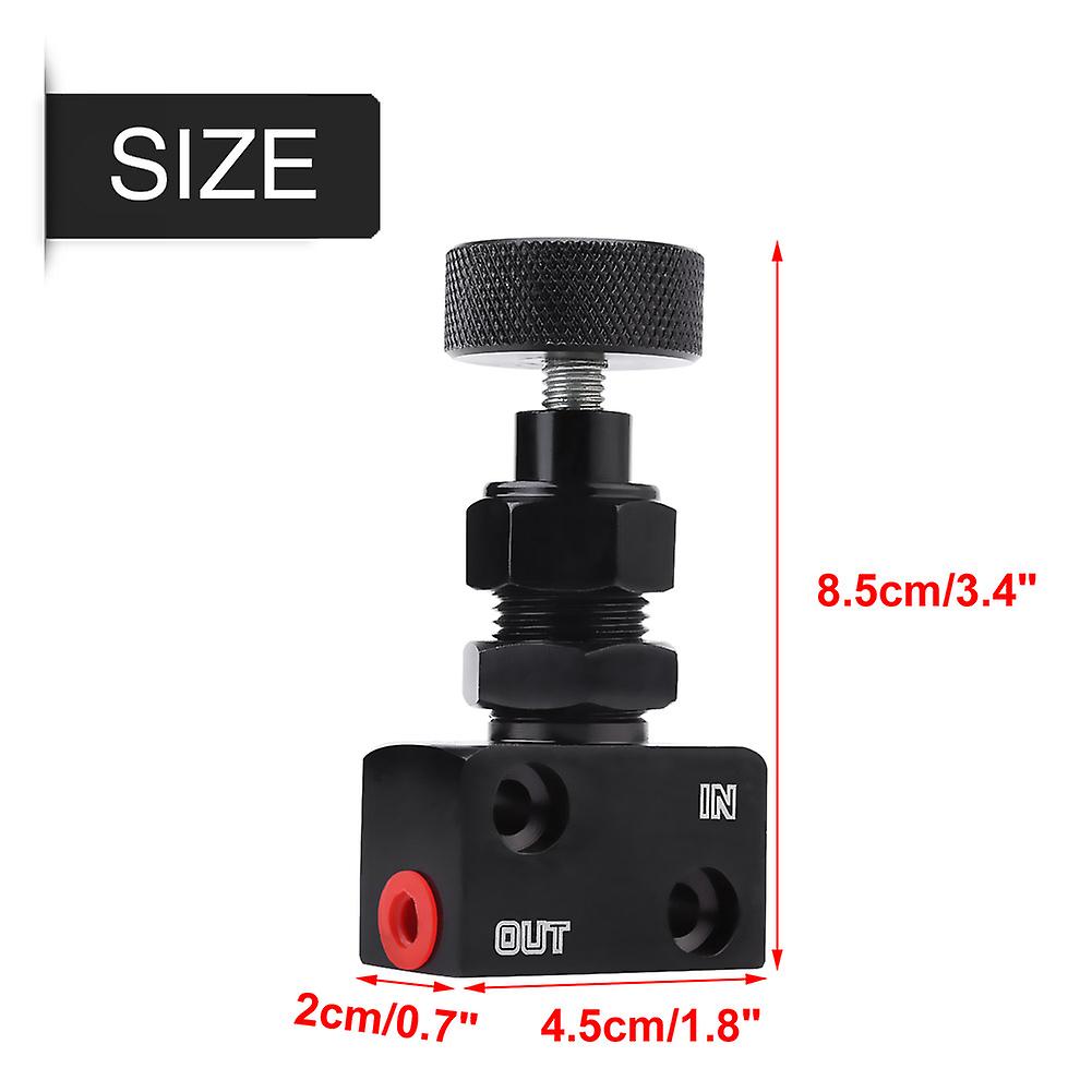 Screw-type Aluminum Brake Proportion Valve Adjustable Prop Brake Bias Adjuster For Racing Car