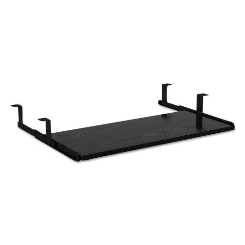 Alera Valencia Series Underdesk Keyboard/Mouse Shelf， 28w x 12d， Black (VA312812BK)