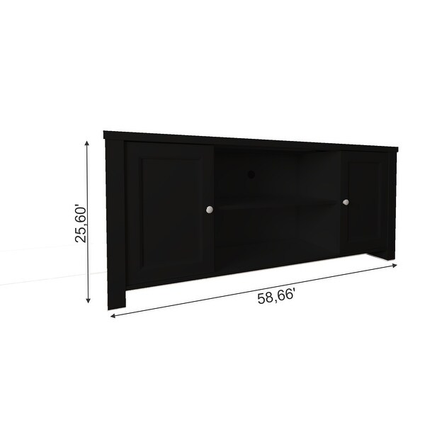 Oasis 58.6 in. TV Stand Fits TV's up to 65 in. with Double Doors