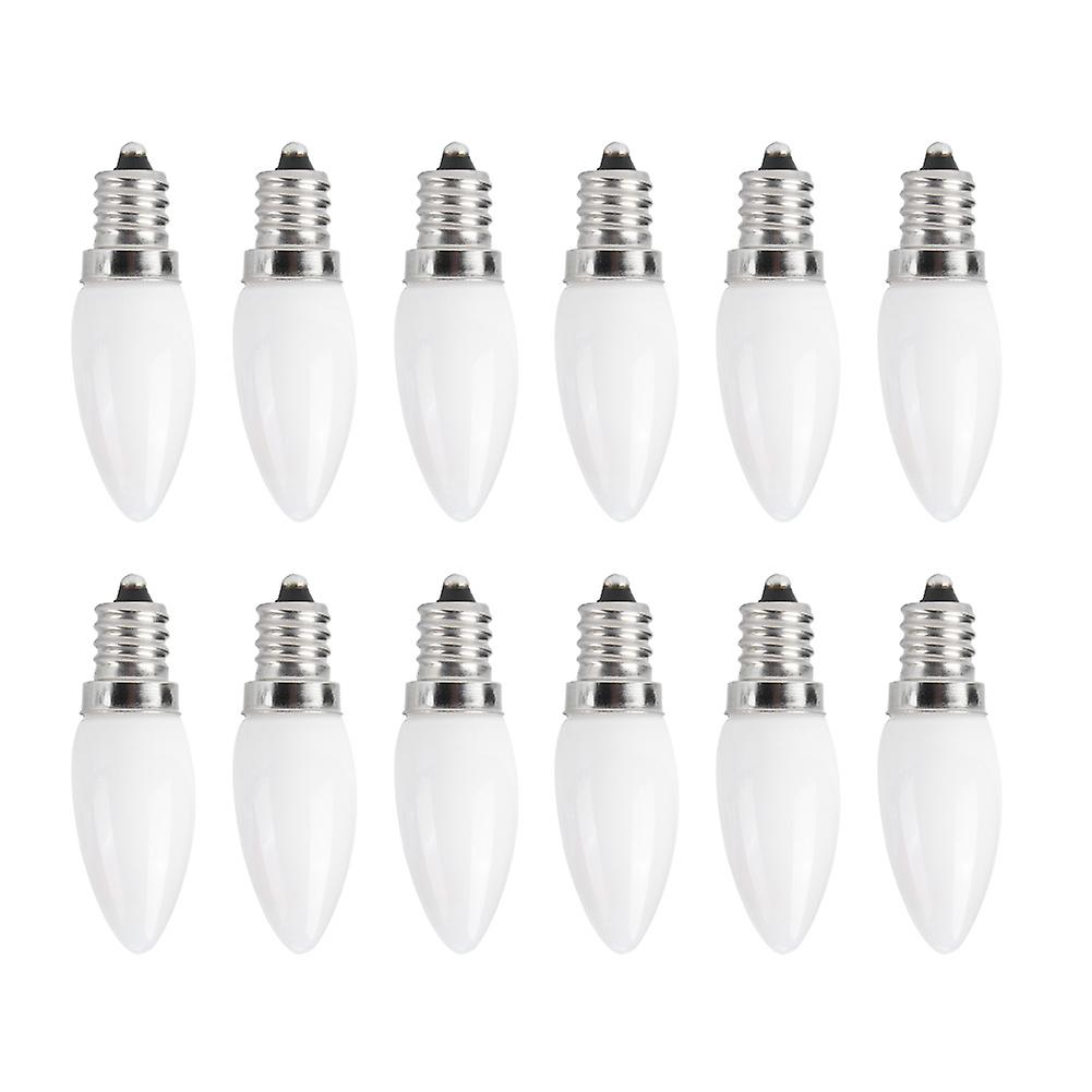 10Pcs Mini E12 LED Candelabra Light Bulbs 1.5W AC 230V for Home Car Cabinet Hotel Lighting