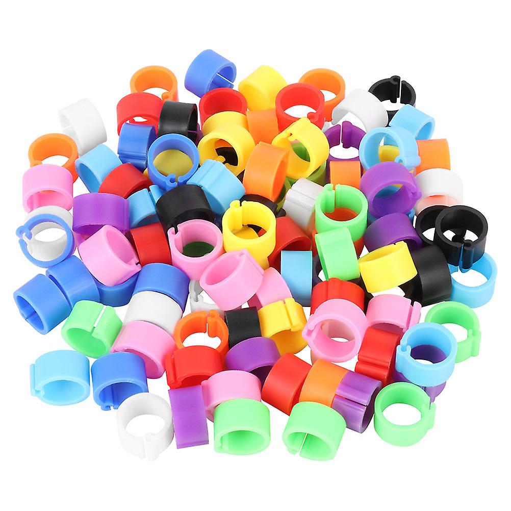 150pcs 8mm Pigeons Ring Identification Ring Opening Pigeon Ring Pigeon Foot Ring