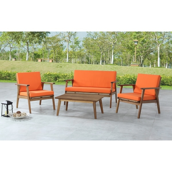 Saco 4Piece Outdoor Chat Set