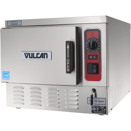 Vulcan C24EO3 Electric Boilerless and Connectionless Steamer - 8000 Watts， 19-1/2