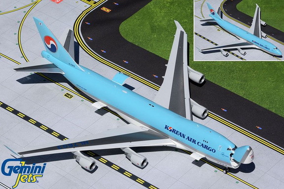 Gemini200 Korean Air Cargo 747 400Erf 1/200 Hl7603...