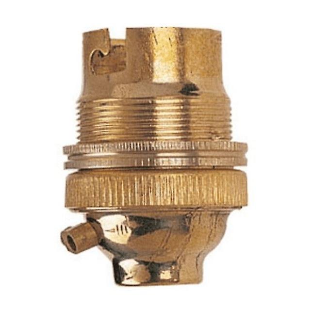 Dencon BC Brass Lampholder With Earth