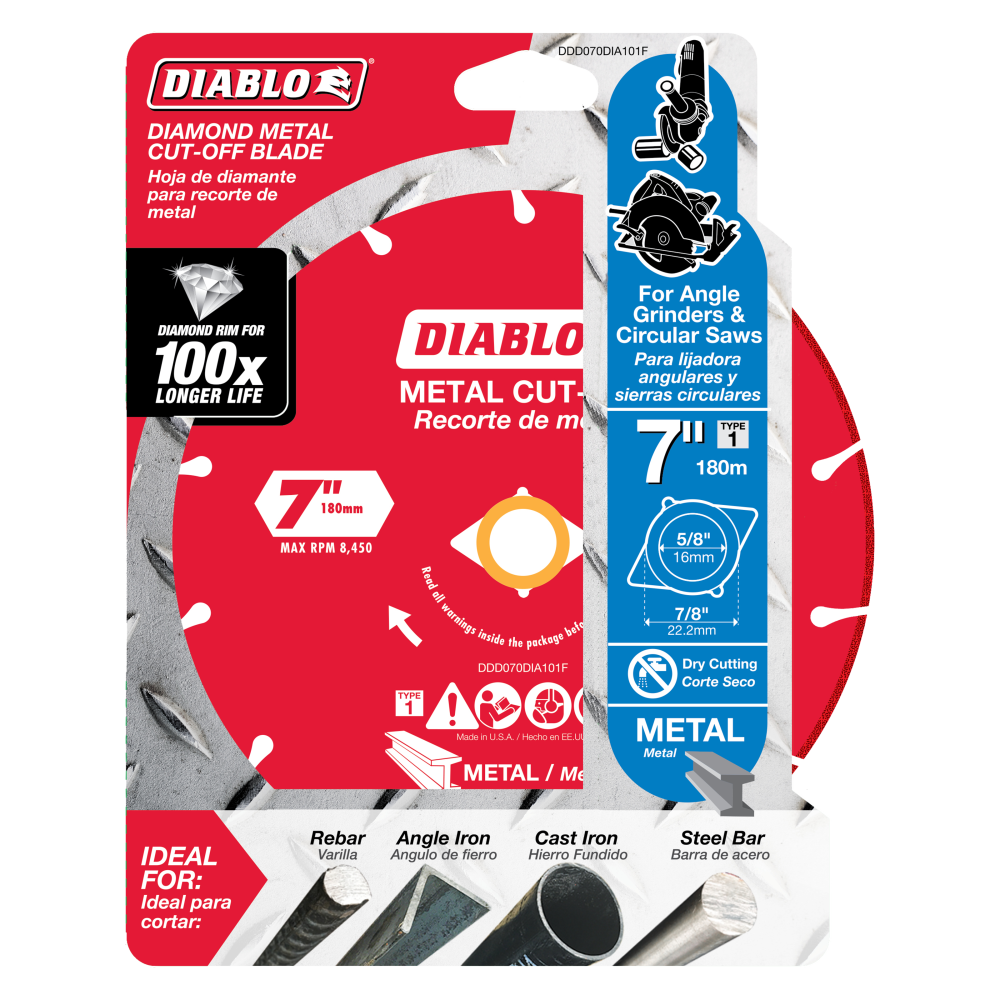 Diablo Tools 7 Diamond Metal Cut-Off Blade