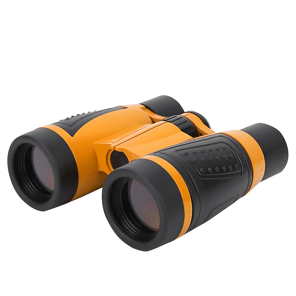 6x30 Child Kid Outdoor Birding Binocular Children Folding Telescope Toy Gift Yellow