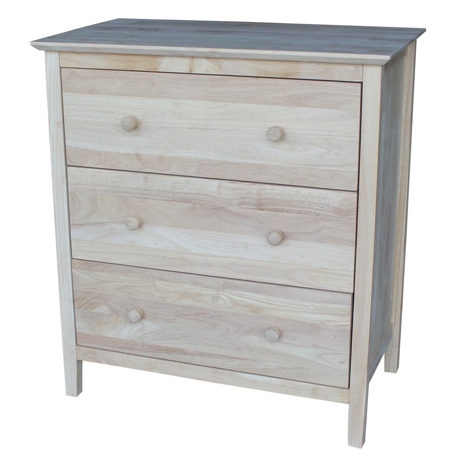 International Concepts 3 Drawer Chest