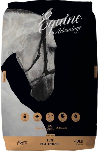 Equine Advantage Elite Performance Horse Food， 40-lb bag