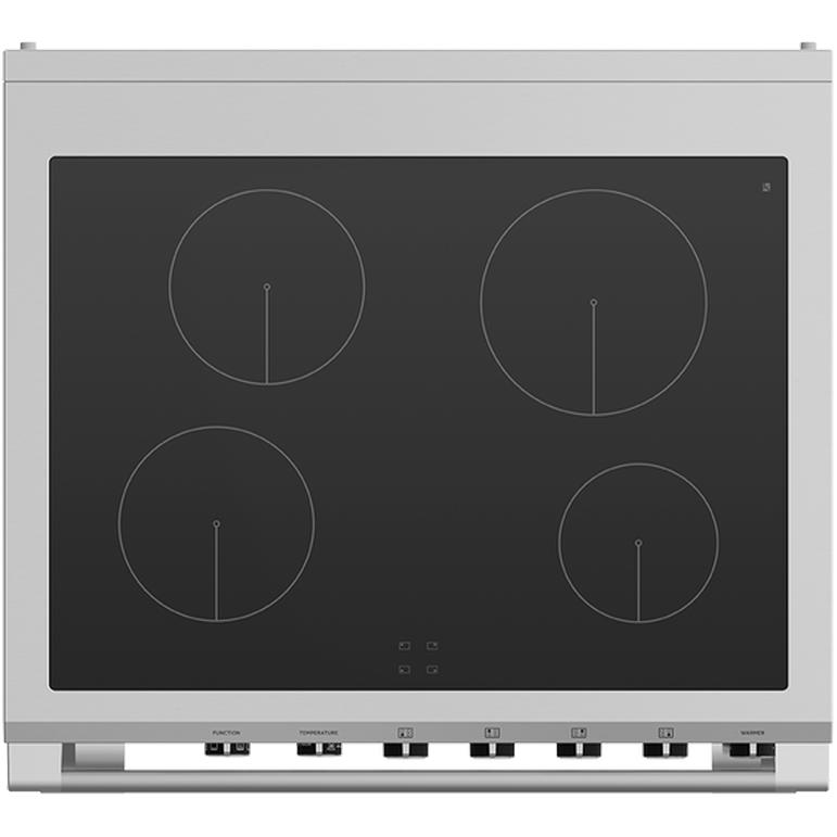 Fisher & Paykel 30-inch Freestanding Electric Range with Induction Technology OR30SCI6R1