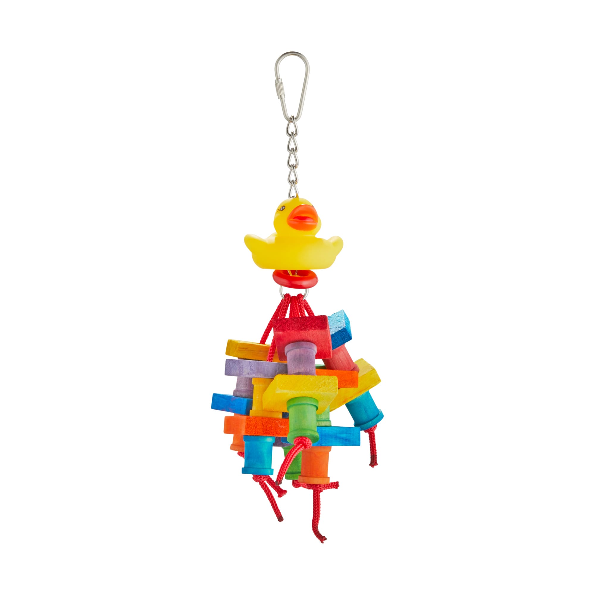 You  Me Quacktastic Chewing Bird Toy， Small