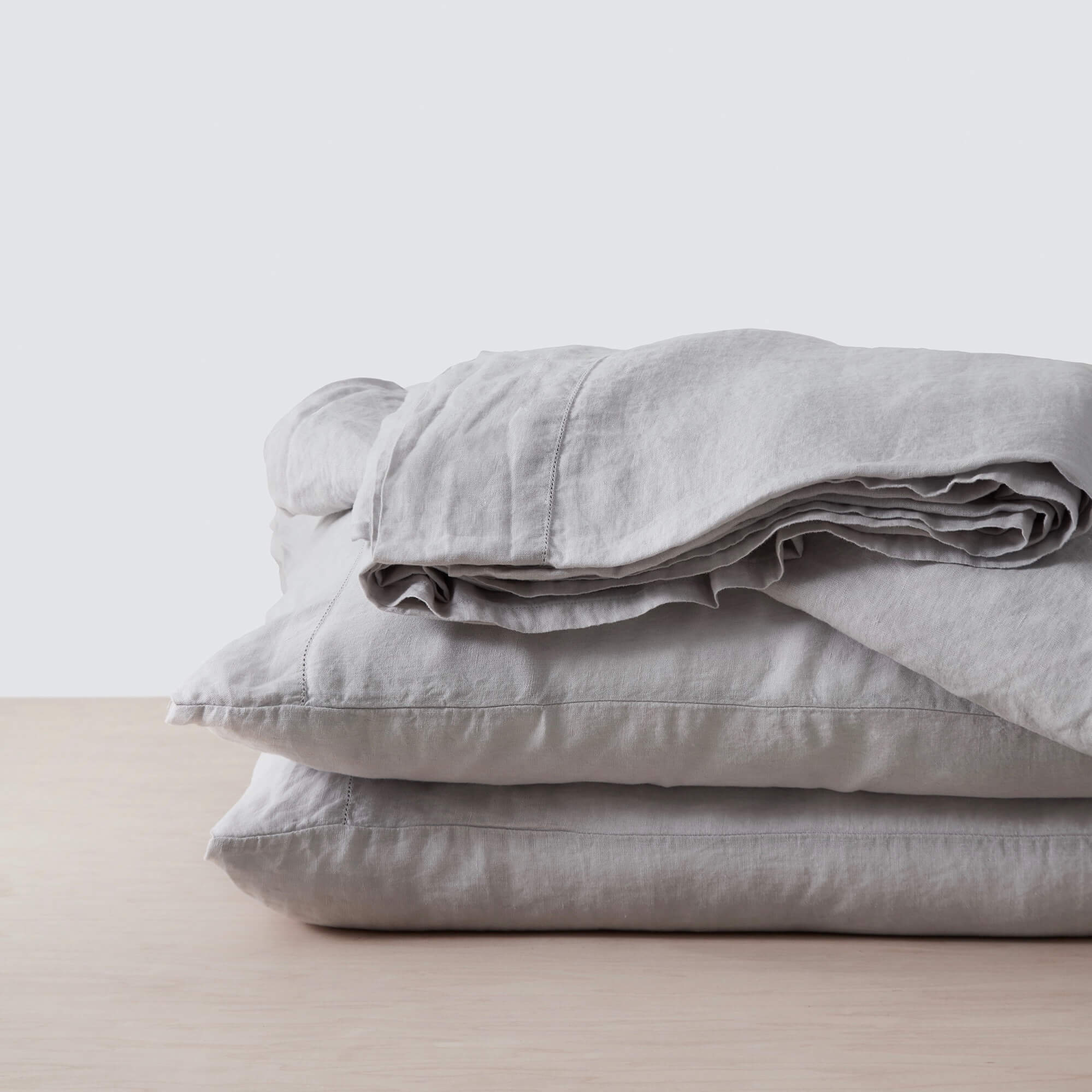 Stonewashed Linen Sheet Set