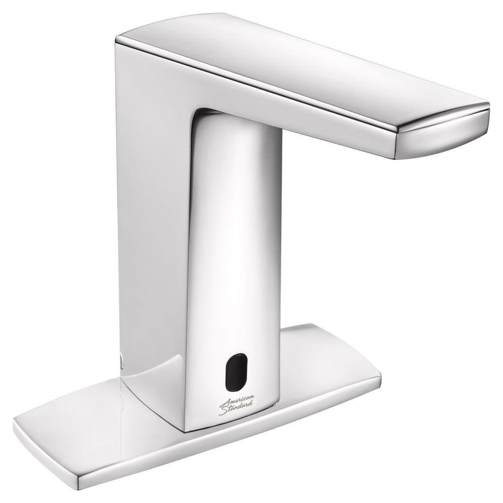 American Standard Paradigm Selectronic Battery Powered Single Hole Touchless Bathroom Faucet with 0.35 GPM in Polished Chrome 7025103.002