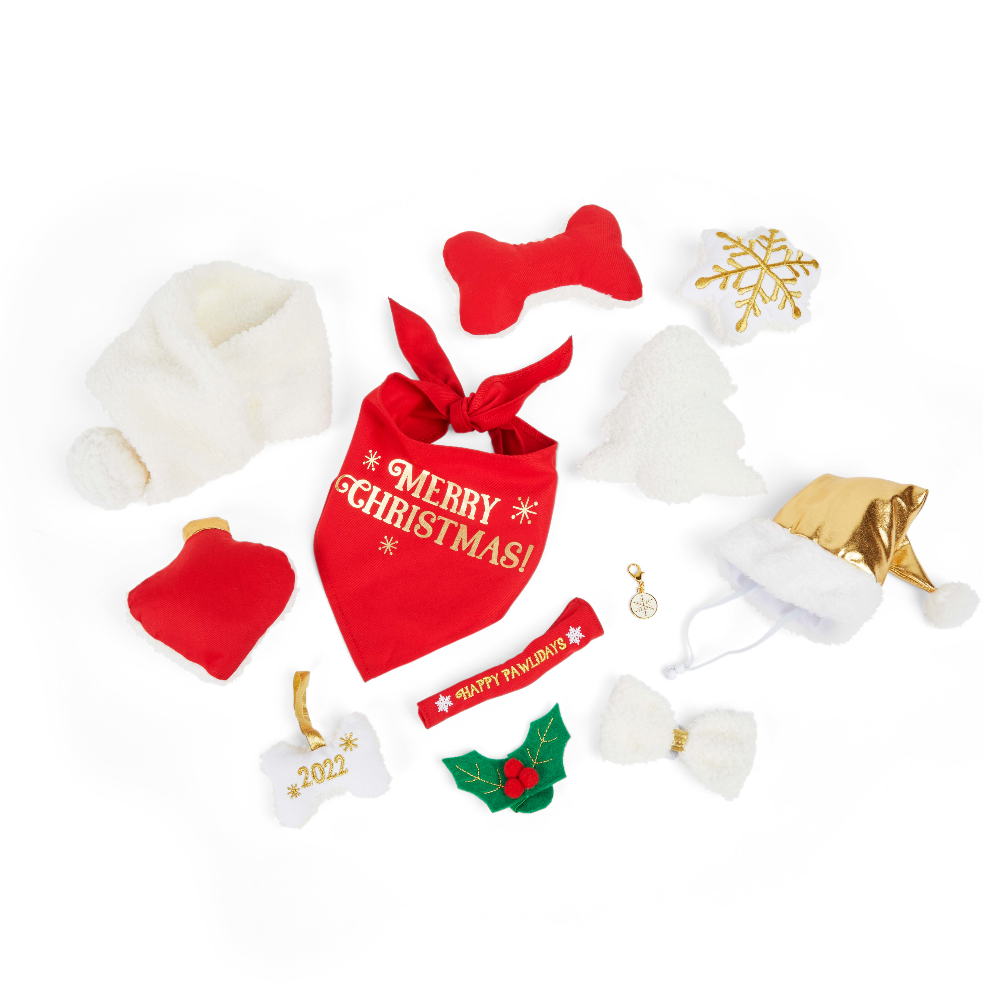 More and Merrier Premium Advent Calendar Dog Toy， Small