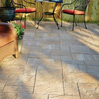 Pavestone Panorama Demi 3-pc 7.75 in. x 7.75 in. x 2.25 in. Platte River Blend Concrete Paver (240 Pcs.  103 Sq. ft.  Pallet) 36778.PRBL