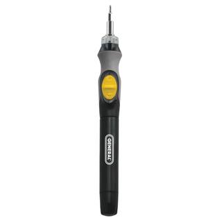 General Tools 10 in. LED Lighted Power Precision Screwdriver 502