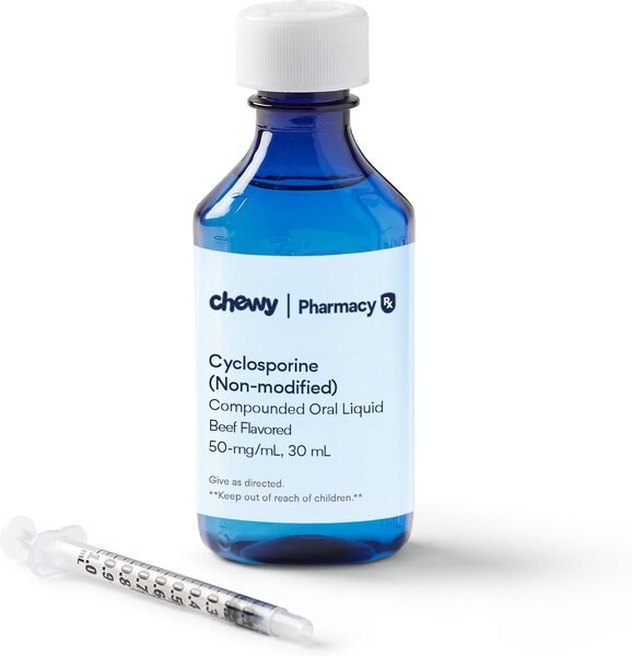 Cyclosporine Compounded (Non-modified) Oral Oil Liquid for Dogs and Cats