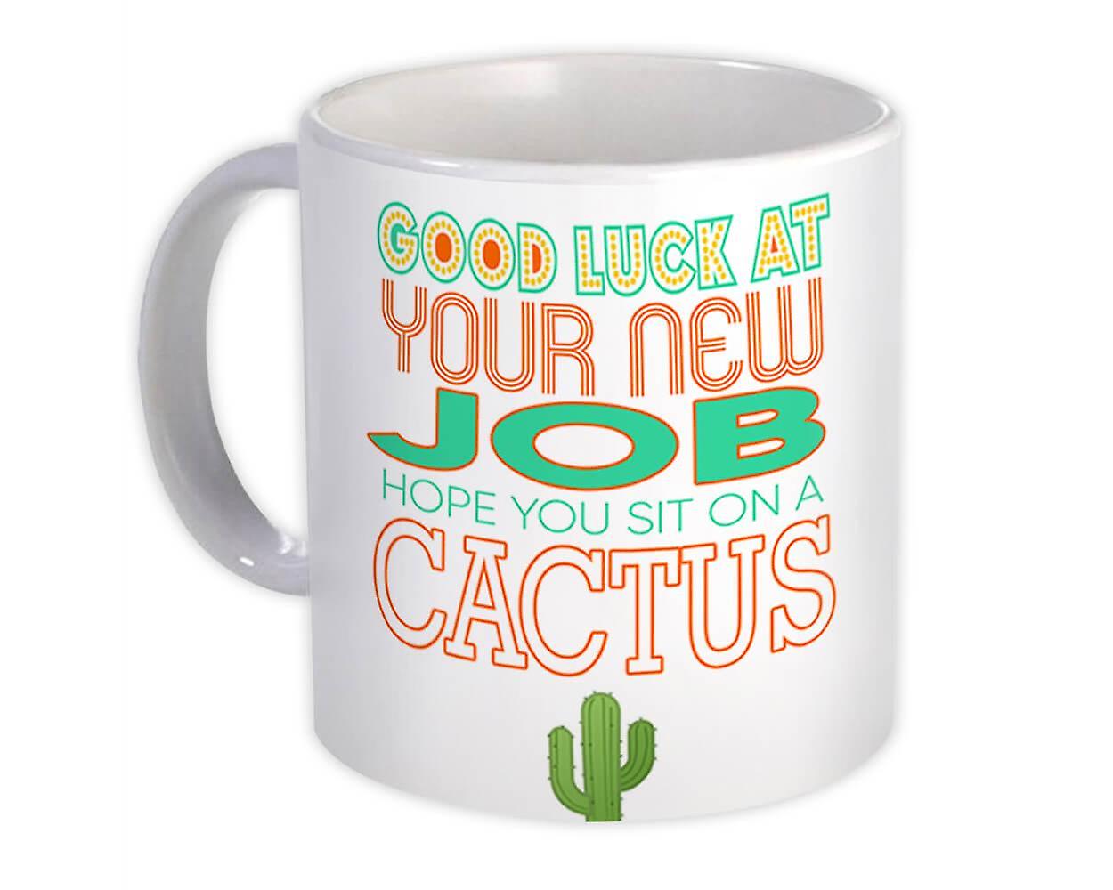 Gift Mug: Good Luck at Your New Job Sit