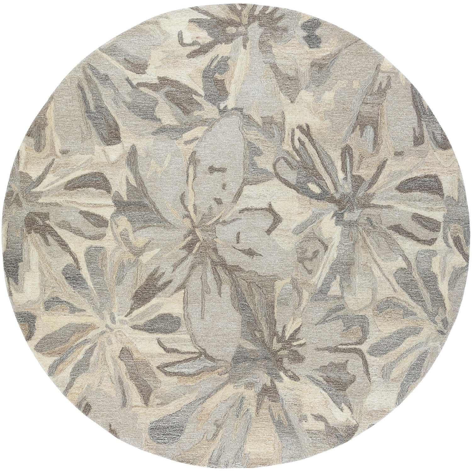 Athena Rug in Taupe & Charcoal