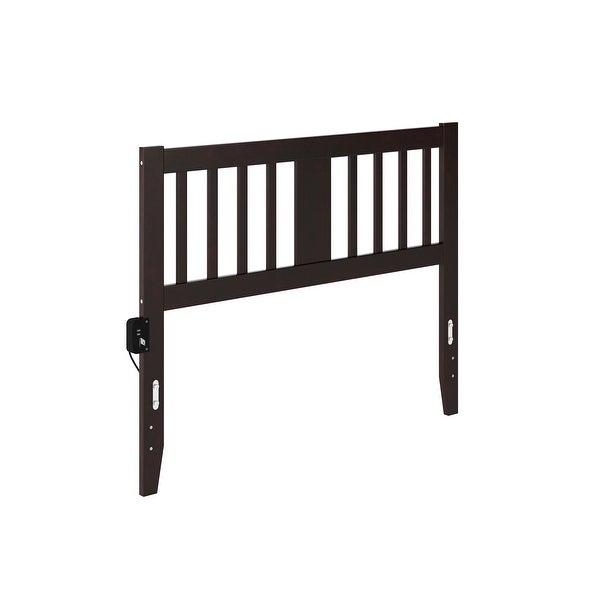 Tahoe Full Slatted Headboard in Espresso - - 37219651