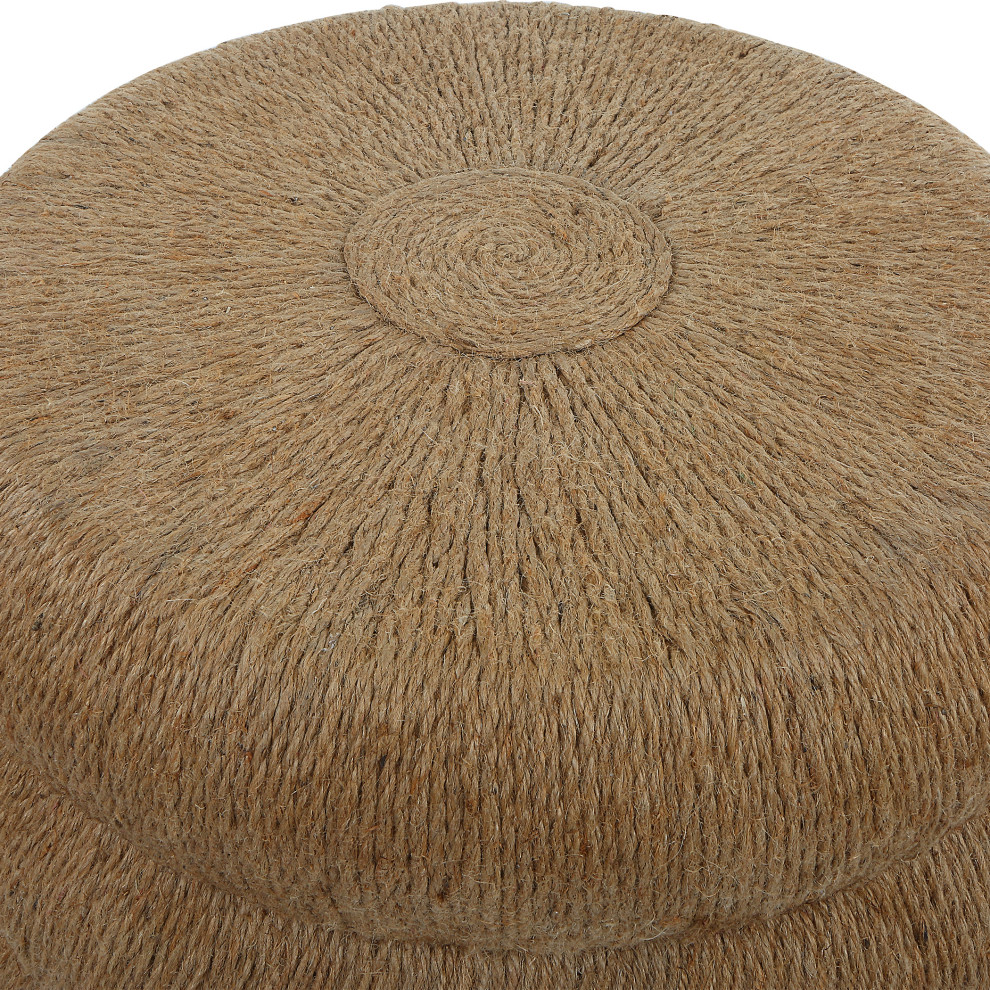 Capitan Braided Rope Side Table   Beach Style   Side Tables And End Tables   by Ownax  Houzz