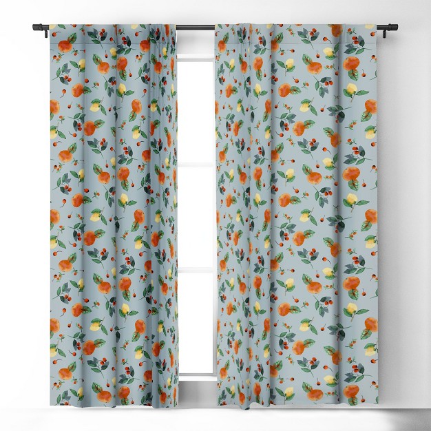 X 50 quot Single Panel Room Darkening Window Curtain Deny Designs