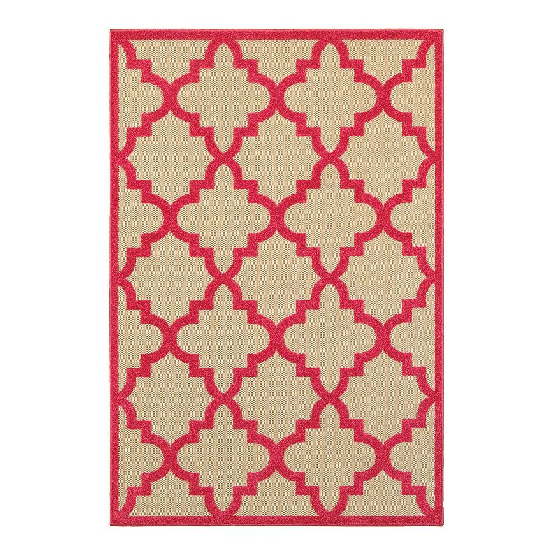 StyleHaven Corisco Quatrefoil Lattice Rug