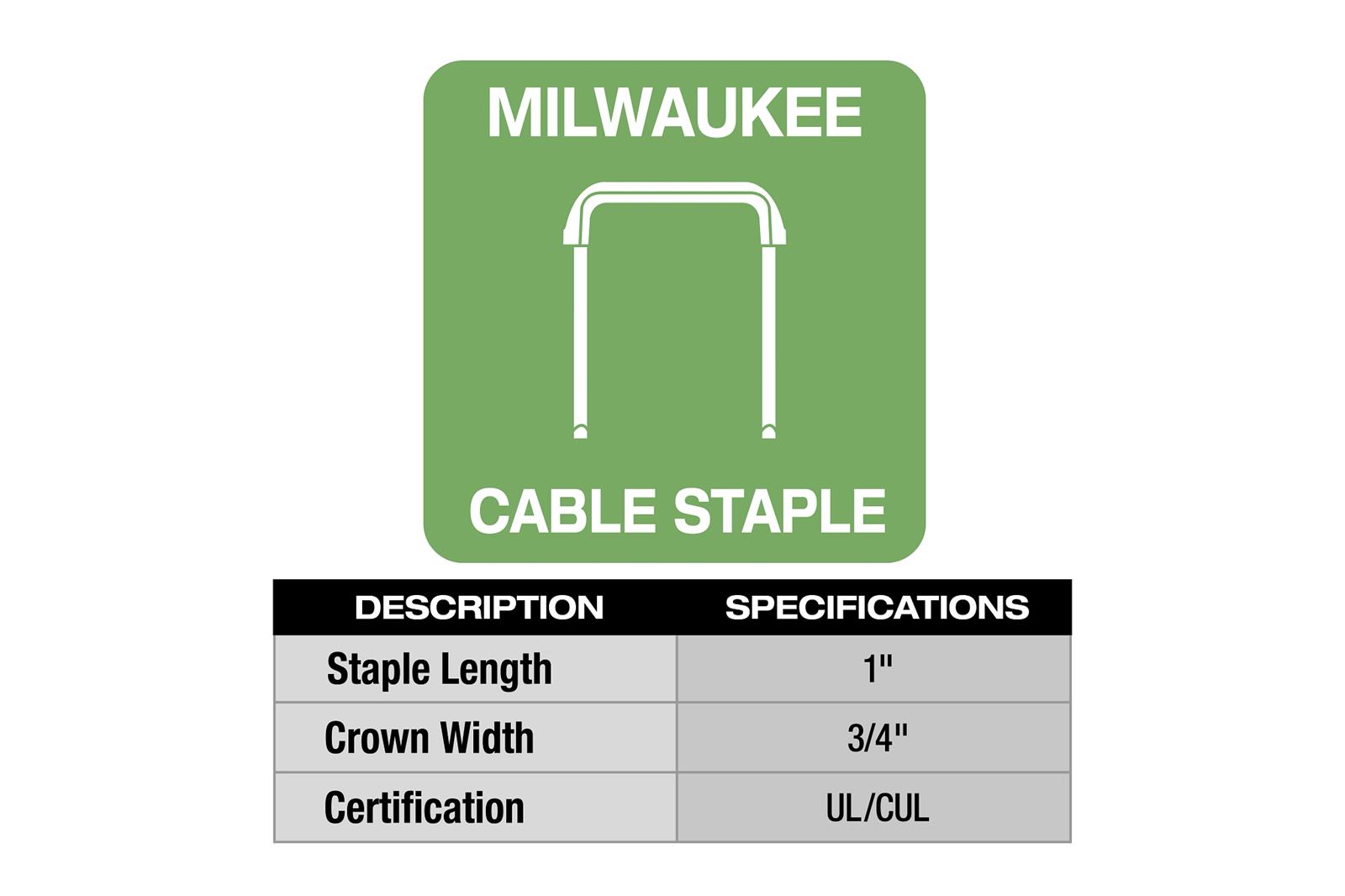 Milwaukee Tool 2448-20 Milwaukee M12 Cable Staplers