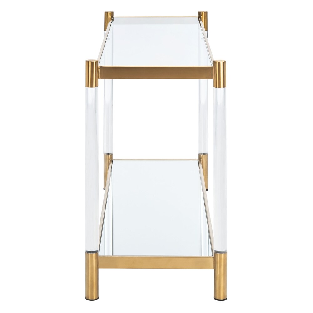 SAFAVIEH Couture Shayla Acrylic Console Table   48\